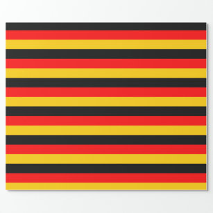 German Flag Wrapping Paper