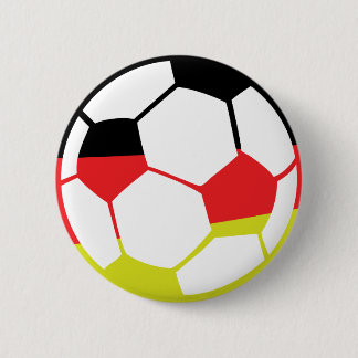 german football icon 6 cm round badge