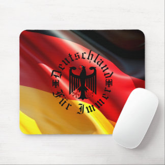German Forever/black eagle/Deutschland flag  Mug Mouse Pad