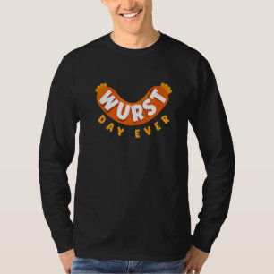 German Germany German Flag Wurst Day Ever Pun   T-Shirt
