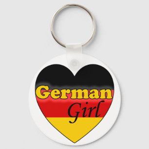 German Girl Key Ring