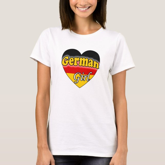 German Girl T-Shirt (Front)