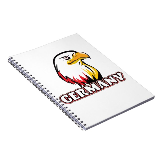 German Golden Eagle Notebook (Right Side)
