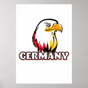 German Golden Eagle Poster