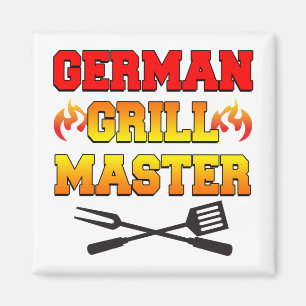 German Grill Master Magnet