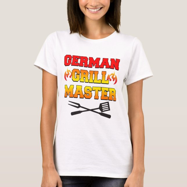 German Grill Master T-Shirt (Front)