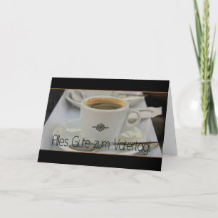 german Happy Father's day Card