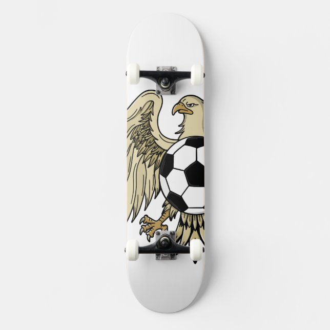 German Heritage Eagle Coat of Arms Skateboard (Front)