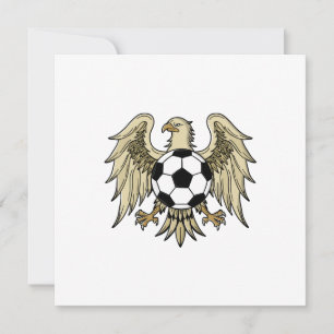 German Heritage Eagle Coat of Arms Thank You Card