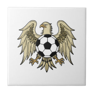 German Heritage Eagle Coat of Arms Tile