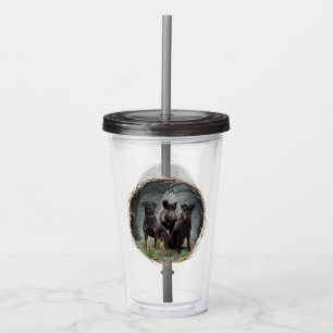 German Hunting Terrier (Jagdterrier)   Acrylic Tumbler