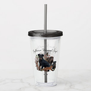 German Hunting Terrier (Jagdterrier) Acrylic Tumbler