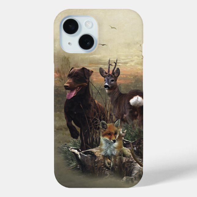 German Hunting Terrier, Jagdterrier Case-Mate iPhone Case (Back)