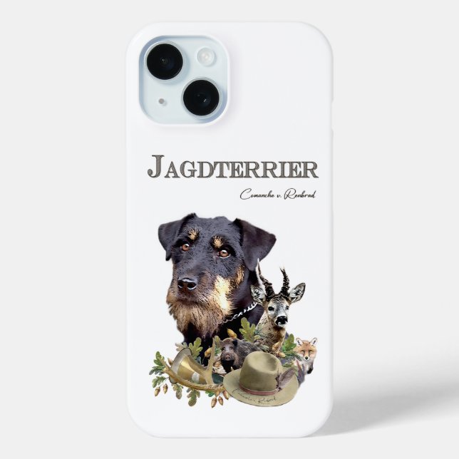 German Hunting Terrier, Jagdterrier Case-Mate iPhone Case (Back)