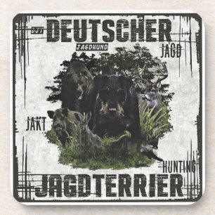 German Hunting Terrier (Jagdterrier) Coaster