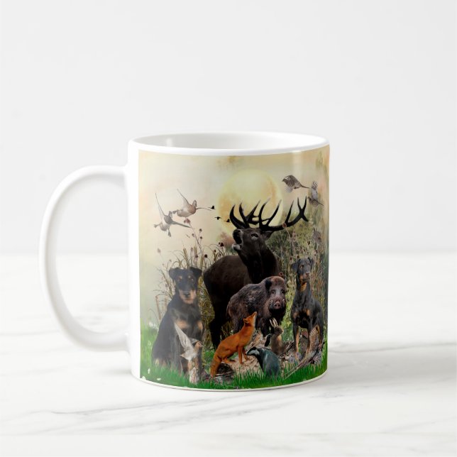 German Hunting Terrier (Jagdterrier)  Coffee Mug (Left)