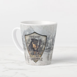 German Hunting Terrier (Jagdterrier)   Latte Mug