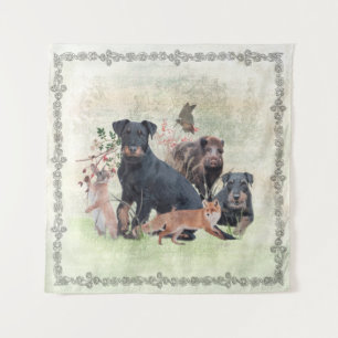 German Hunting Terrier (Jagdterrier) Tapestry