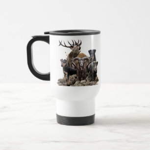 German Hunting Terrier, The Jagdterrier , Art Travel Mug