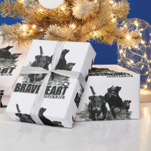 German Hunting Terrier, The Jagdterrier , Art Wrapping Paper