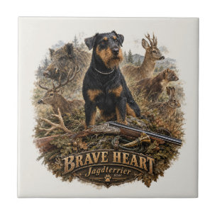 German Hunting Terrier Tile