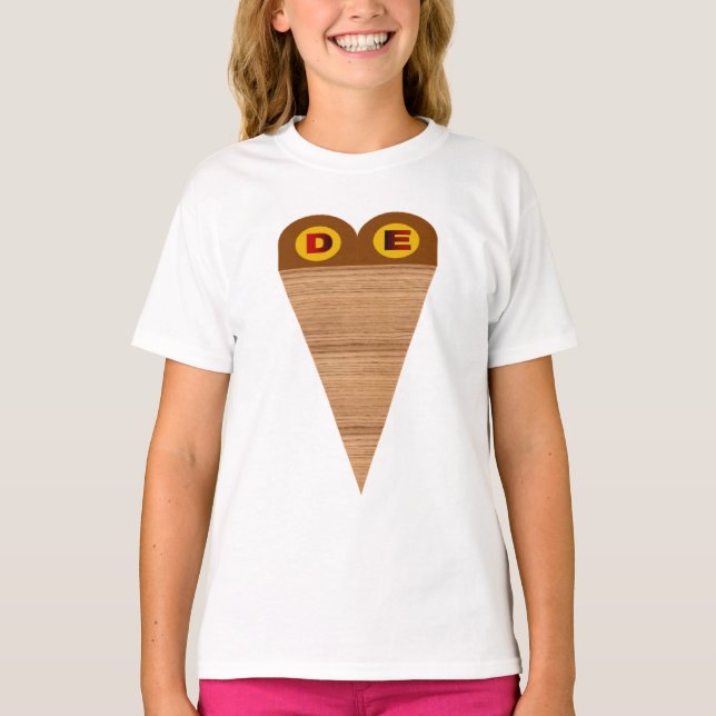 GERMAN ICE white jersey T-shirt (Front)
