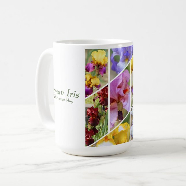 German Iris [Classic Mug] Coffee Mug (Front Left)