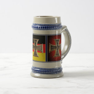 German, Iron cross, cross of iron, Germany Beer Stein