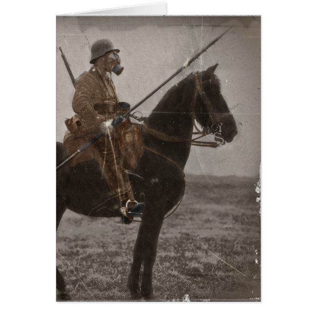 German Lancer on Horseback (Front)