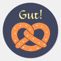 German Language "Good!" Language Learning Sticker