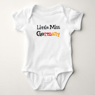 german little miss baby bodysuit
