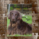 German Long-Haired Pointer Jigsaw Puzzle<br><div class="desc">his stunning jigsaw puzzle showcases a dark chocolate German Long-Haired Pointer dog, beautifully decorated with some of the unique traits of this incredible breed. Whether you're a proud owner or a German Long-Haired Pointer lover, this puzzle will make a perfect addition to your decor. Watch this beautiful dog come to...</div>