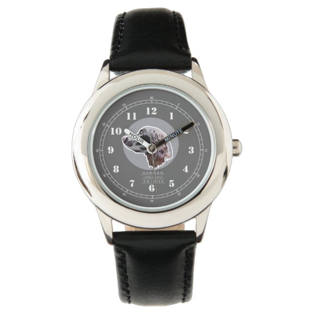 German Long haired pointer Watch (Front)