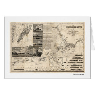 German Map of China with Guangdong and Macao 1834