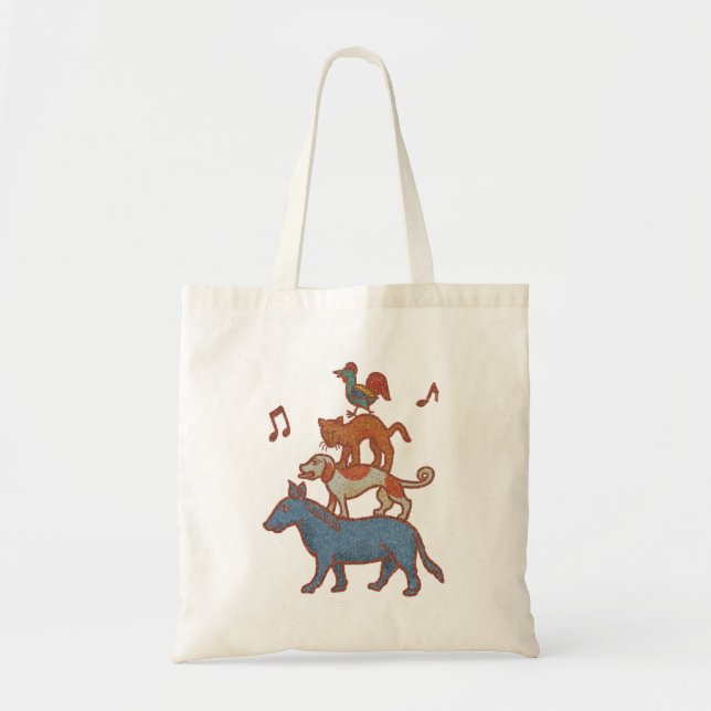 German Medieval Band: Go Bremen! Tote Bag (Front)