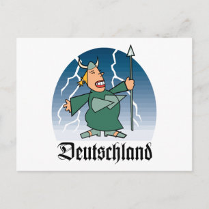 German Opera Singer Postcard
