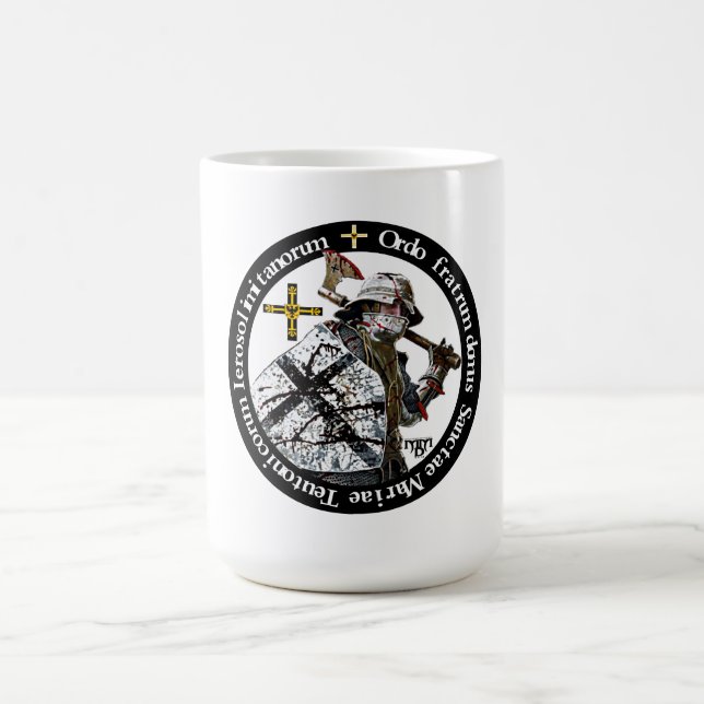 German Order Knights with Axt Tasse Coffee Mug (Center)
