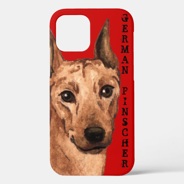 German Pinscher Colour Block Case-Mate iPhone Case (Back)