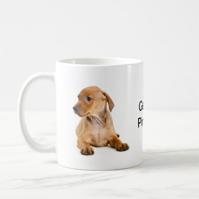 German Pinscher Fan Mug #2 (Left)