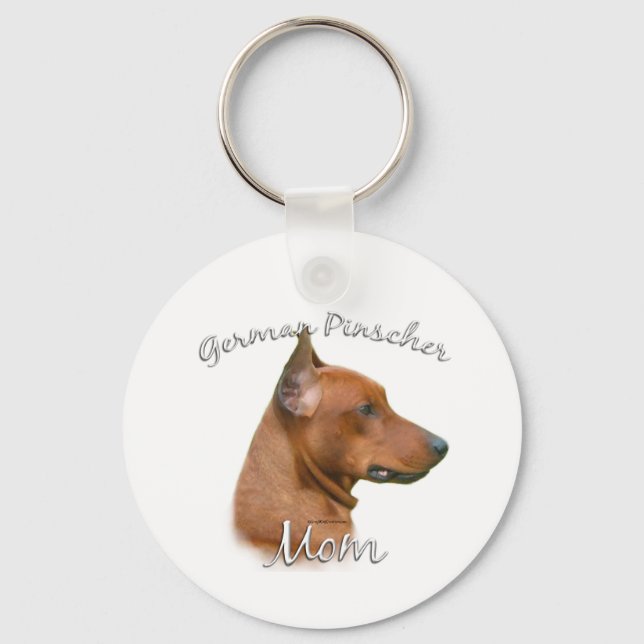 German Pinscher Mum 2 Key Ring (Front)