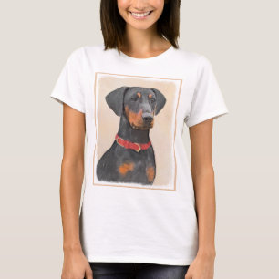 German Pinscher Painting Original Animal Art T-Shirt