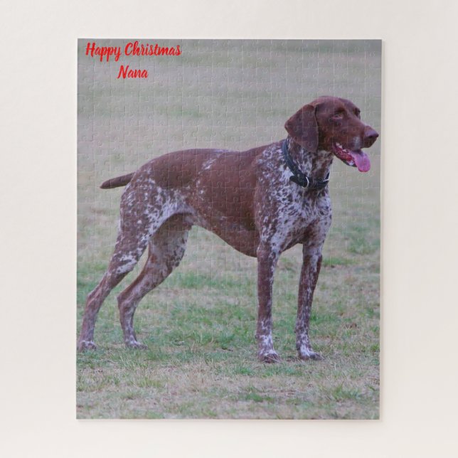 German Pointer Dog. Jigsaw Puzzle (Vertical)