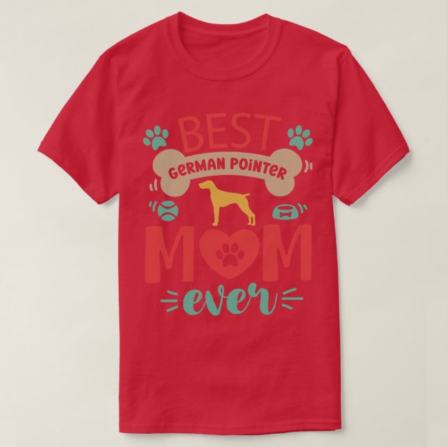 German Pointer Dog T-Shirt (Design Front)
