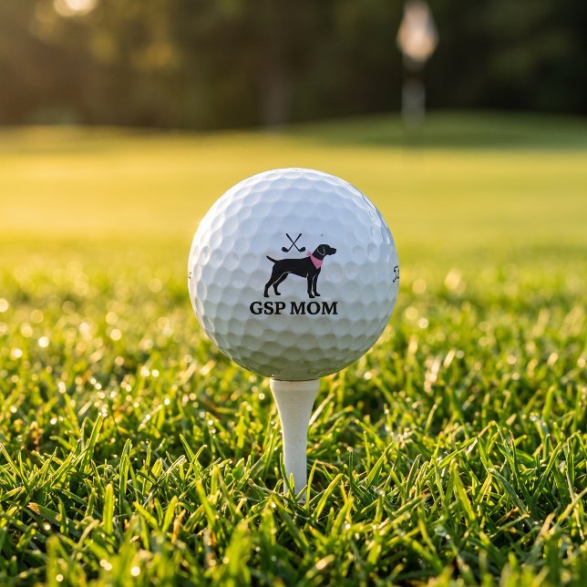 German Pointer Golf Mum Titleist Pro V1 Ball Gift (Creator Uploaded)