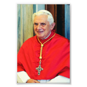 German Pope Benedict Photo Print