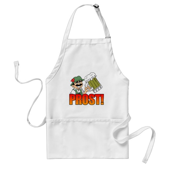 German Prost Cartoon Apron (Front)