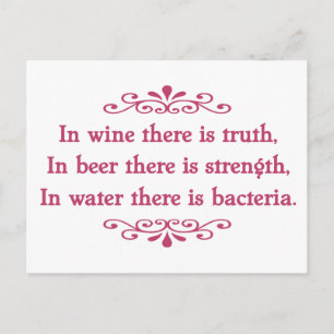 German Proverb -CF Postcard