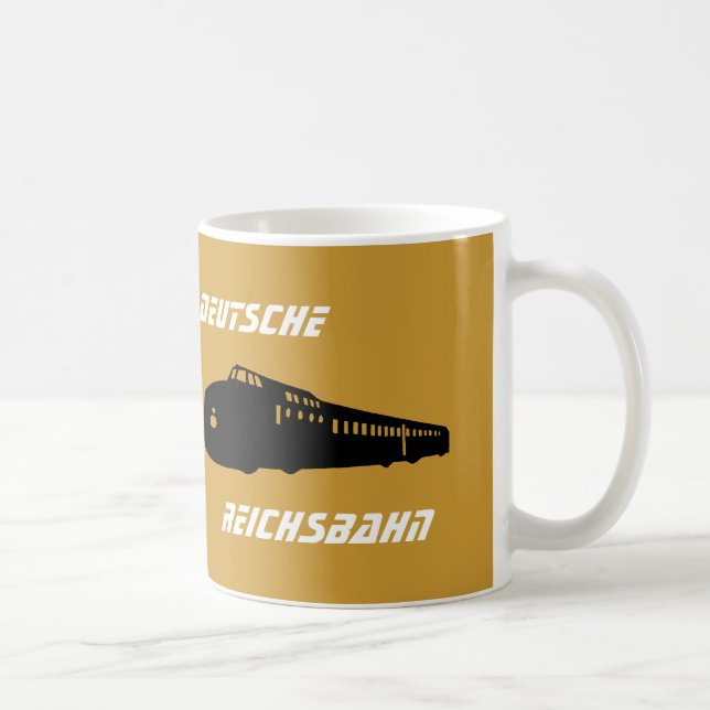 German Reichbahn Tasse Coffee Mug (Right)