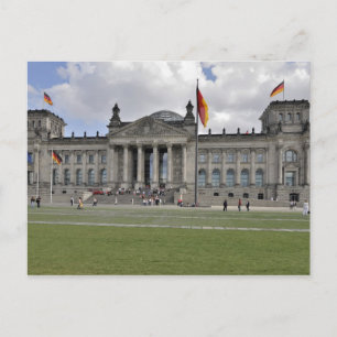 German Reichstag building Postcard