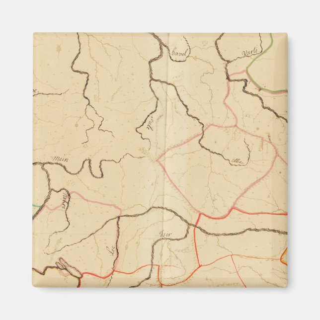 German Rivers 2 Magnet (Front)